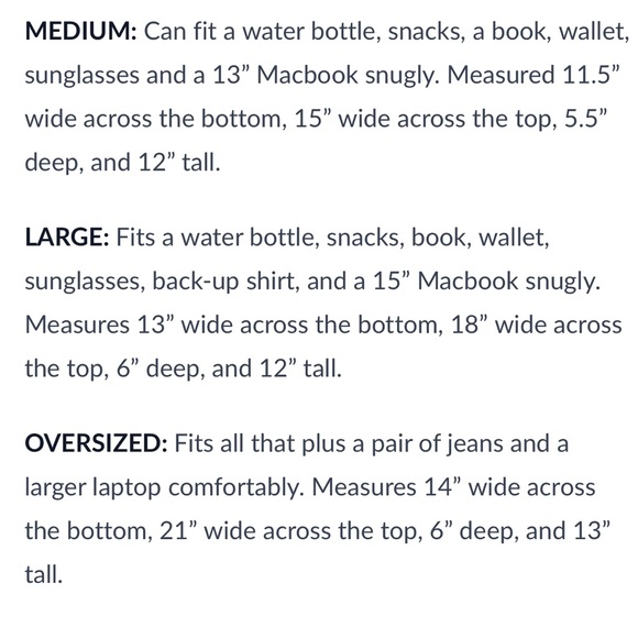 Portland Leather Goods Large Tote Bag With Zipper - Picture 11 of 11